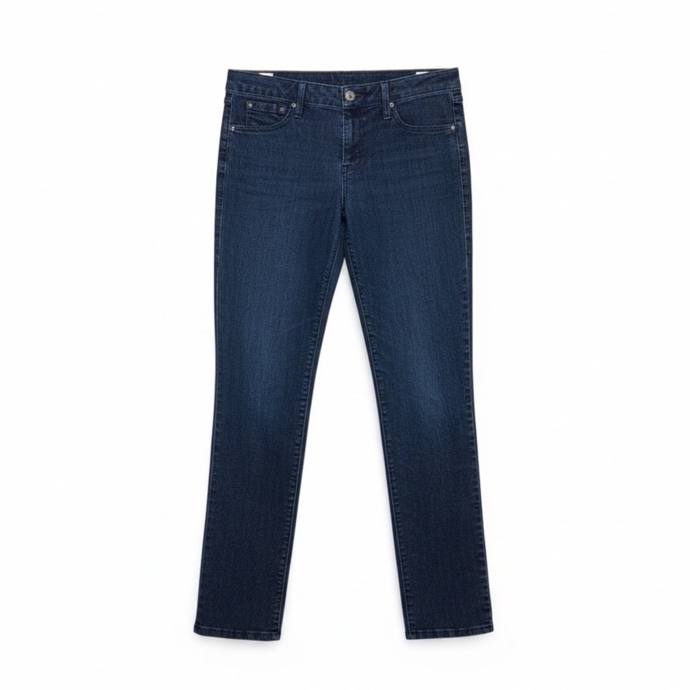 ✨17/21 Exclusive Denim Jeans Women's Dark Wash Straight Leg Casual Pants Size 10